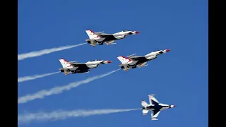 U.S.A.F. Thunderbirds at KC air Show 2021