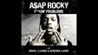 A$AP Rocky featuring Drake, 2 Chainz & Kendrick F**kin' Problems Clip Red Take Over