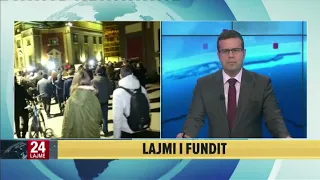 Protesta drejt përfundimit/ Qytetarët marshojnë paqësisht drejt Sheshit Skënderbej