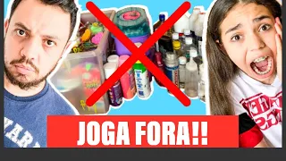 JOGUEI MEU CANTINHO DE SLIME FORA? ENTÃO ROBERTA?