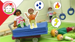 Playmobil po polsku Ania w przedszkolu – gimnastyka - Rodzina Hauserow