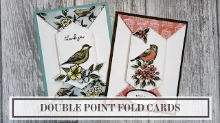 Double Point Fold Card (2 Easy Fun Fold Cards)