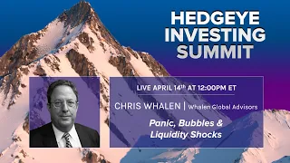 Chris Whalen: "Panic, Bubbles & Liquidity Shocks" (Hedgeye Investing Summit)