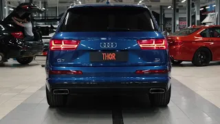 Electronic exhaust at Audi Q7