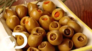 STUFFED OLIVES | How It's Made