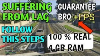 How To Play Gta 5 On 4gb Ram Without Lag | Low End Pc 2021