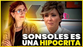 LA DOBLE MORAL DE 'Y AHORA SONSOLES' SOBRE DENUNCIAS FALSAS DEMOSTRADA EN DOS CLIPS DE SU PROGRAMA