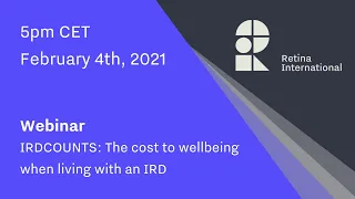 IRDCOUNTS: The Cost to Wellbeing when living with an IRD