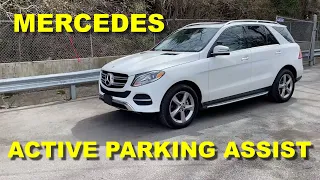 MERCEDES-BENZ GLE ACTIVE PARKING ASSIST DEMONSTRATION