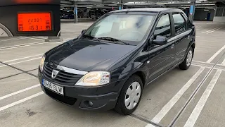 O MAȘINĂ CU ADEVĂRAT UNICĂ : DACIA LOGAN (2009) CU 22.000 KM