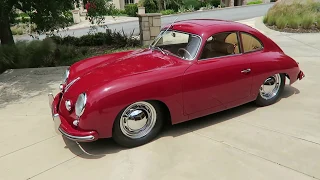 1954 Porsche 356/1500 pre-A Reutter Sunroof Coupe for sale @ Motor Car Company San Diego California