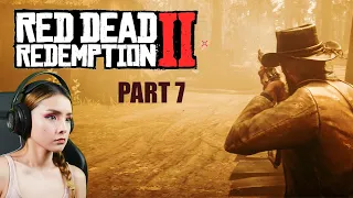 Sarah Streams Red Dead Redemption 2 - 4K Blind First Playthrough Part 7 - No Good Deed