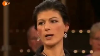 Markus Lanz nennt Sahra Wagenknecht verblödet