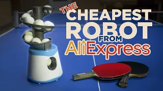 Ping Pong the Сheapest Robot Aliexpress | Robot for Table Tennis