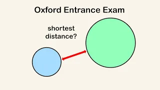 Can you solve this Oxford admissions question?