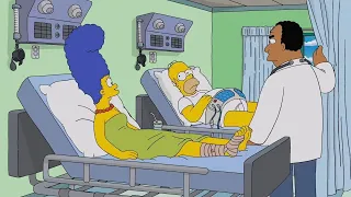 Marge and Homer are badly injured [The Simpsons]