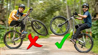 কি ভাবে সাইকেল দিয়ে সামনের চাকা তুলবেন ? How To Wheelie  - Better Wheelies In 1 Day