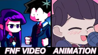 🎶Friday Night Funkin' | "Its Just An" but Komi-san and Tadano Sing it's 🎤- [FNF VIDEO & ANIMATION] 💜