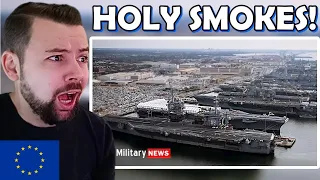 European Reacts: Top 10 Biggest Naval Bases in the USA