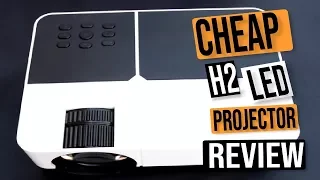 H2 LED CHEAP BUDGET PROJECTOR: GREAT FOR CARTOONS ?