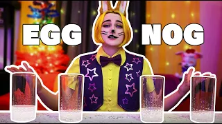 Glitchtrap forms an opinion on eggnog...