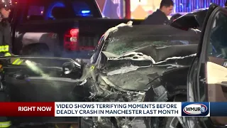 Video shows terrifying moments before deadly crash in Manchester