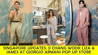 JI CHANG WOOK LIZA & JAMES AT GIORGIO ARMANI POP UP STORE