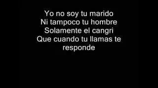 Nicky Jam -  Yo No Soy Tu Marido ( Con letra )