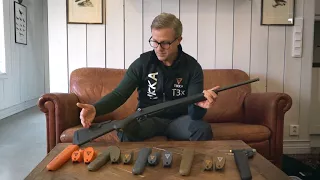 TIKKA ACCESSORIES Customize your T3 rifle with new  pistol and front grips. - English subtitles