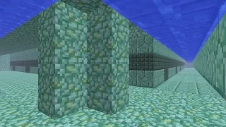 Minecraft Ocean Monument, Part 13: Draining the lower passageway
