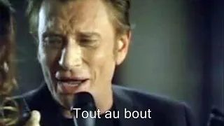 Johnny Hallyday & Isabelle Boulay - Tout au bout de nos peines (+ Paroles) (yanjerdu26)