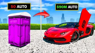 0$ AUTO zu 10.000.000$ AUTO in GTA 5 RP!