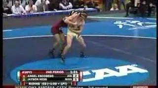 125 lb. NCAA Final - Escobedo vs. Ness