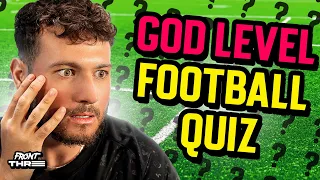 He got HUMBLED in the HARDEST FOOTBALL QUIZ 🔥*150% ball knowledge*