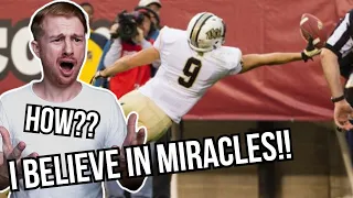 British Guy Reacts To College Football Miracles