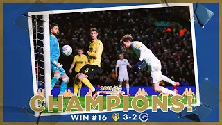 Champions! | Extended highlights | Win #16 Leeds United 3-2 Millwall
