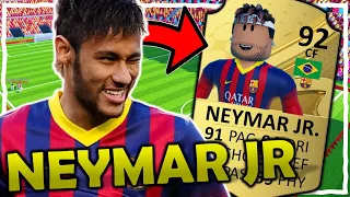 NEYMAR JR DO BARCELONA NO SUPER LEAGUE SOCCER ROBLOX