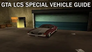 GTA LCS Special Vehicle Guide: PP Conversion (2 of 2) (PS2 and PSP Only)