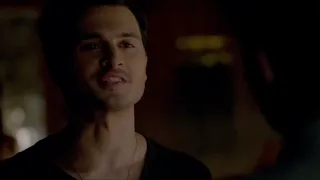 Enzo And Caroline Go Visit Stefan - The Vampire Diaries 6x02 Scene