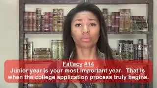 College Admissions: Fallacy #14 (Full)