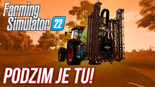 PODZIM JE TU! | Farming Simulator 22 #08