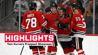 HIGHLIGHTS: Tom Kurvers Prospect Showcase | Blackhawks vs. St. Louis