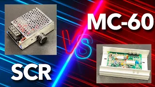 SCR Voltage controller VRs an MC60 Treadmill Motor Controller as a Variable Speed Power Supply