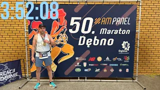 50. Maraton Dębno 2024 - ŻYCIÓWKA I KORONA MARATONÓW POLSKICH ZDOBYTE 🔥💪🏃‍♂️