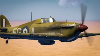 Hurricane Over The Desert│IL-2 Cliffs of Dover/Tobruk Multiplayer