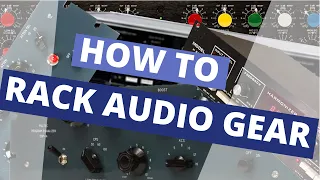 How to rack-mount audio gear