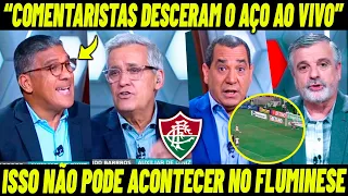 COMENTARISTAS RASGAM O VERBO "PORQUE GANSO NÃO BATEU O PÊNALTI?" NOTICIAS DO FLUMINENSE HOJE