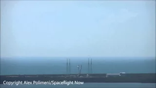 SpaceX CRS-7 Launch Explosion from Vehicle Assembly Building Roof