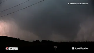 Rain Wrapped Tornado Intercept near Ocheyedan, IA