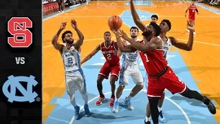 NC State vs. North Carolina Basketball Highlights (2017-18)